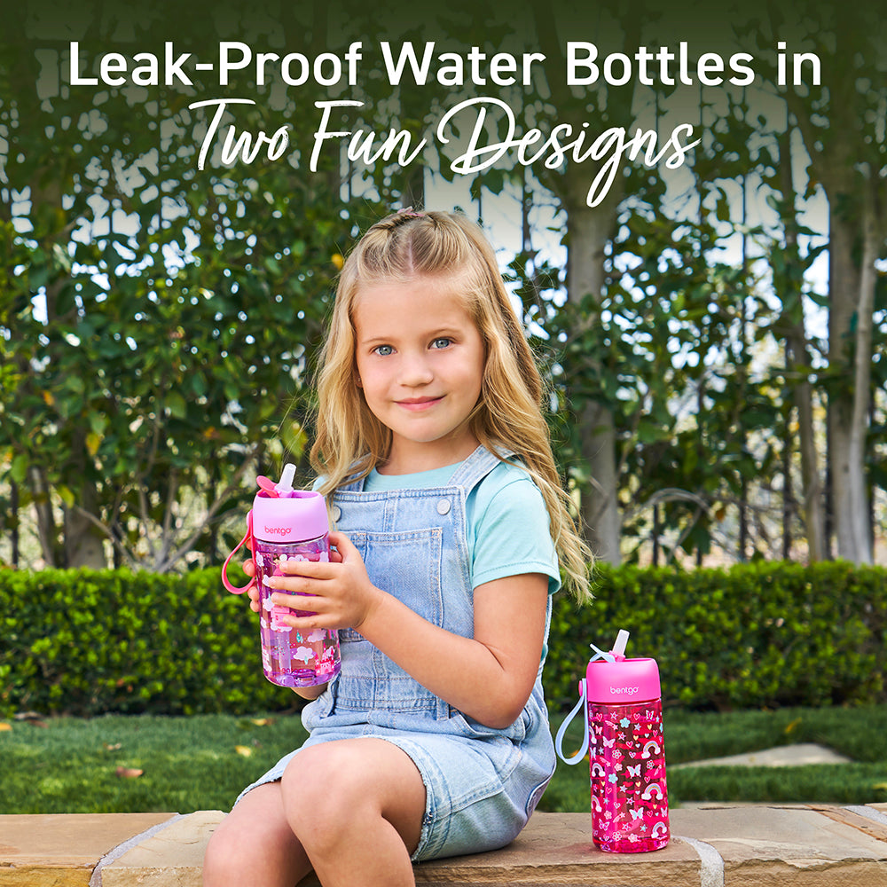 Bentgo Kids Prints Water Bottle (2-Pack) - Image 16