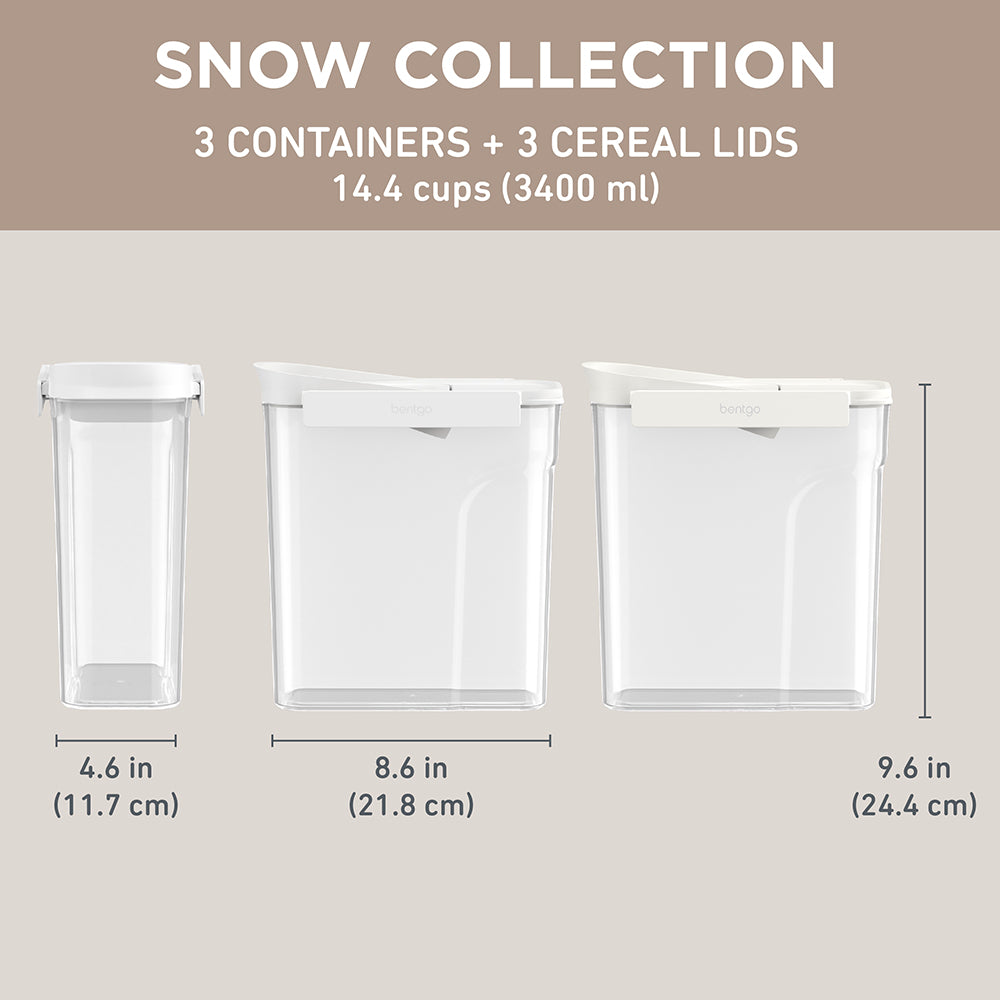 Bentgo Pantry Airtight Cereal Containers (6-pcs) - Image 6