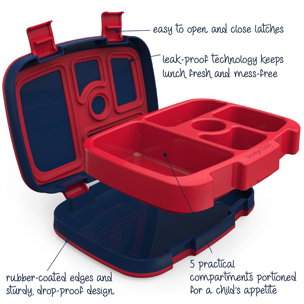 Bentgo Kids Prints Lunch Box. Lunch Bag. & Ice Packs - Image 4